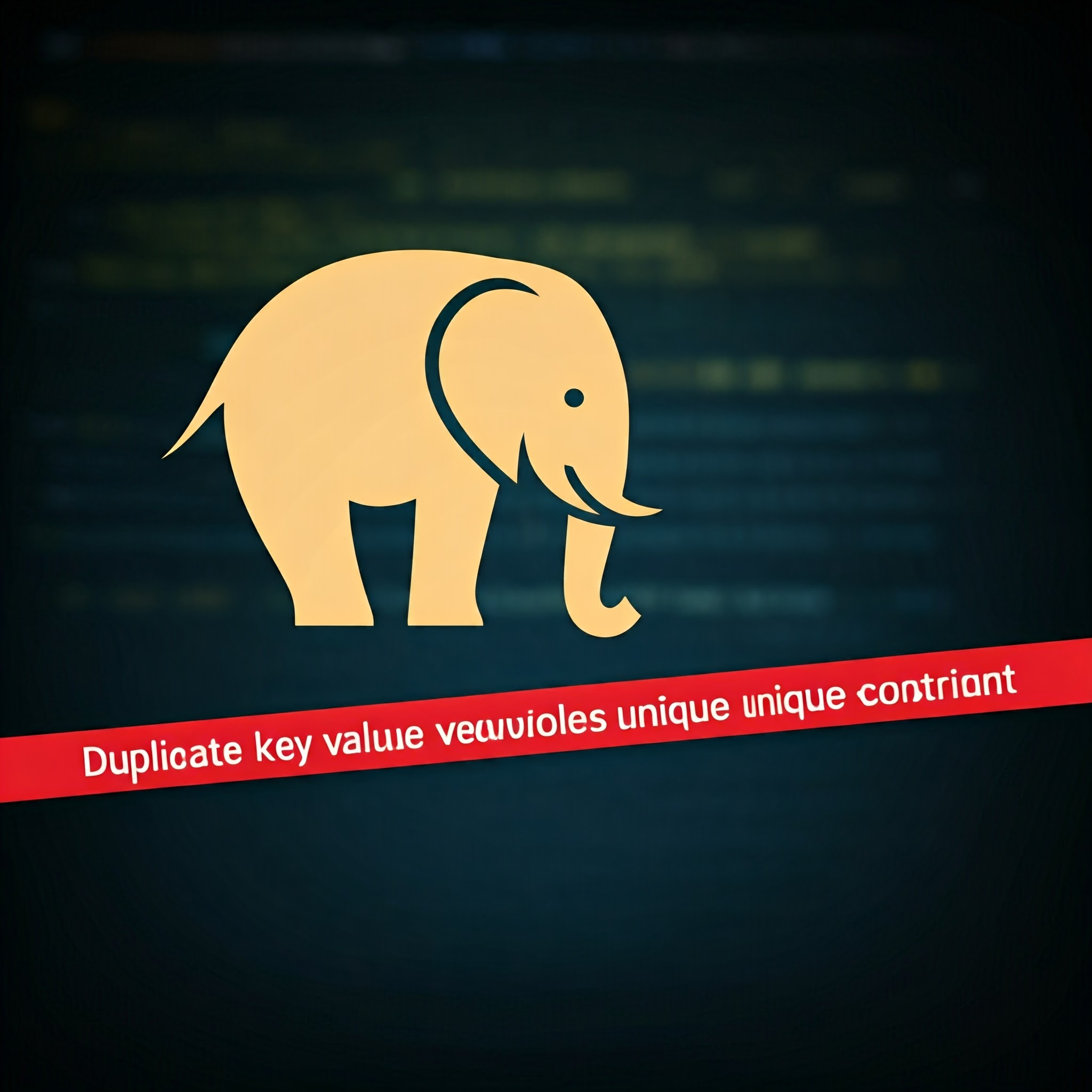 Postgres. Fixing Duplicate Key Value Violates Unique Constraint Error